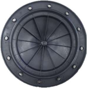 POOL FILTER LID 610 SWIMQUIP HEAVY DUTY WITH O RING AND MOUNTING SCREWS