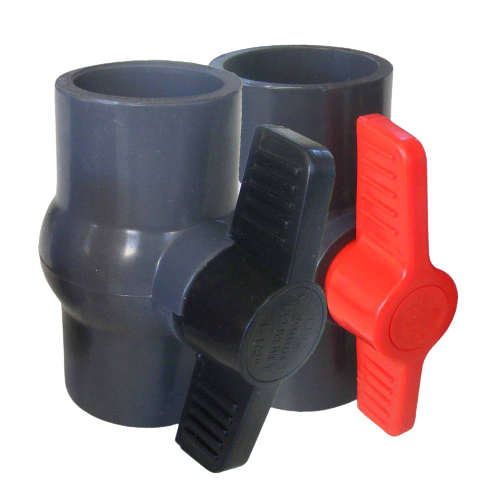 POOL BALL VALVE COMPACT GLUED NO UNION 50mm