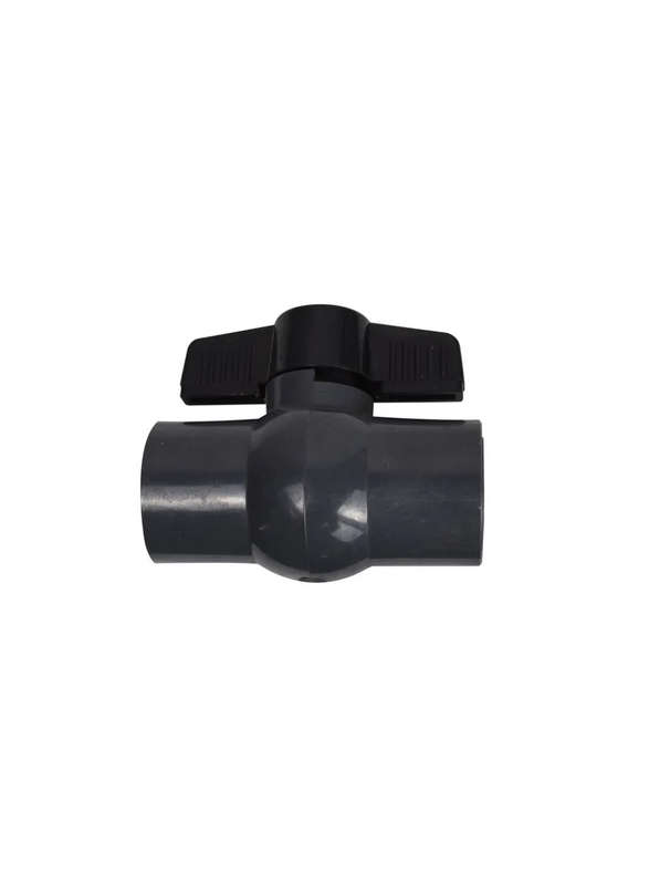 POOL BALL VALVE COMPACT GLUED NO UNION 50mm