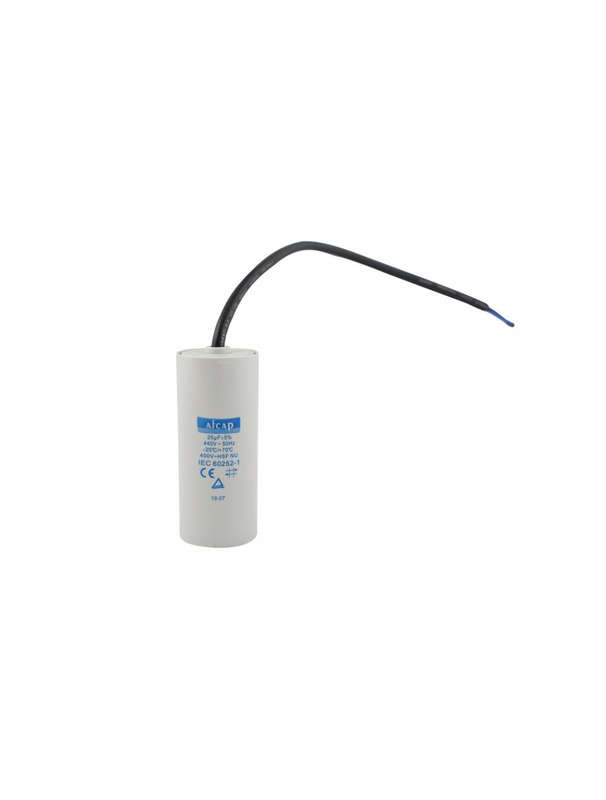 POOL PUMP ELECTRICAL CAPACITOR 25UF WITH WIRE