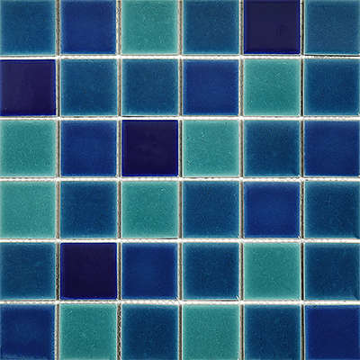 POOL MOSAIC TILES CERAMIC ANTIQUE MIX COMBO (48mmx48mm)