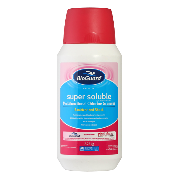 POOL CHLORINE BIOGUARD SUPER SOLUBLE 2.25Kg DI-CHLOR