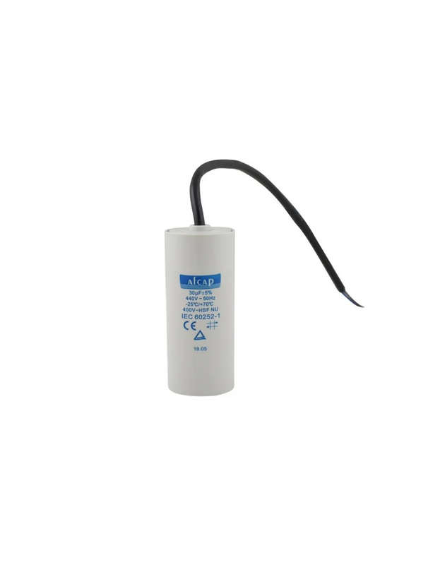 POOL PUMP ELECTRICAL CAPACITOR 30UF WITH WIRE
