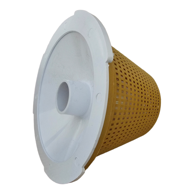 POOL WEIR REPLACEMENT COMBO SWIMQUIP WEIR MUSTARD BASKET AND WHITE VAC LID