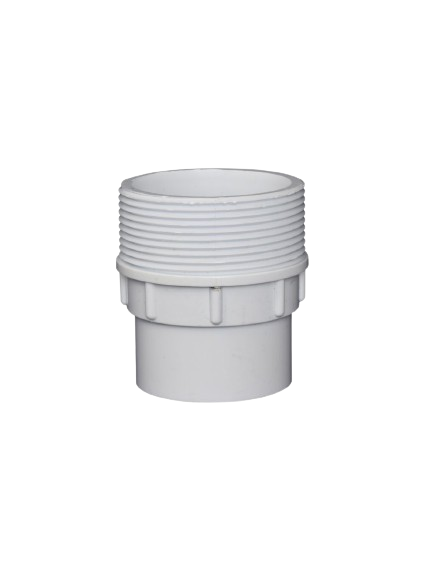 POOL FITTING PVC 50 OD X 2 MALE THREADED ADAPTOR (17W)