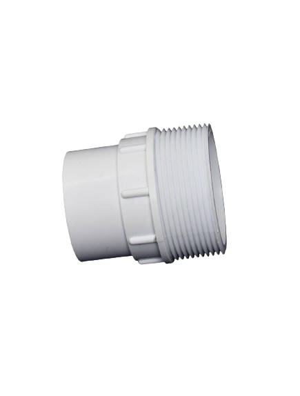 POOL FITTING PVC 50 OD X 2 MALE THREADED ADAPTOR (17W)