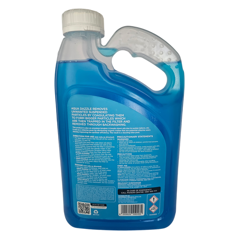 POOL WATER CLARIFIER/ENHANCER WATERWELL AQUA DAZZLE