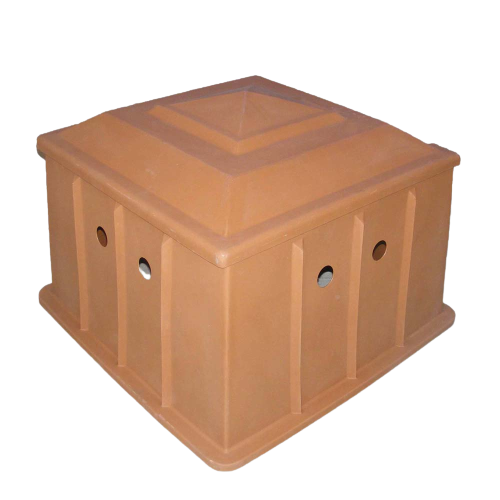 PUMP AND FILTER BOX  900x900x700mm GREY