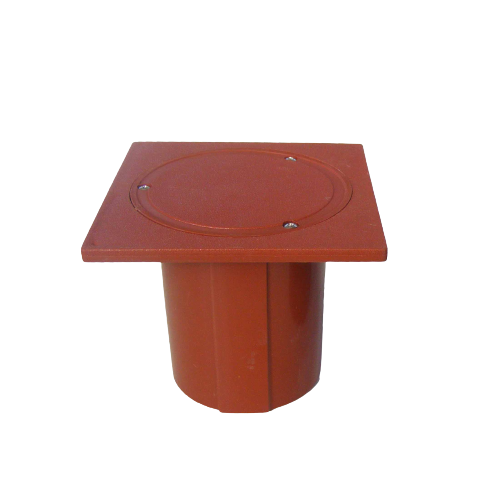 POOL LIGHT DECK BOX AQUAMAX TERRACOTTA