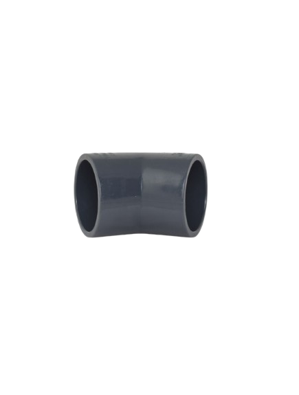 PVC FITTING BEND 63mmX45D UPVC GREY H/DUTY