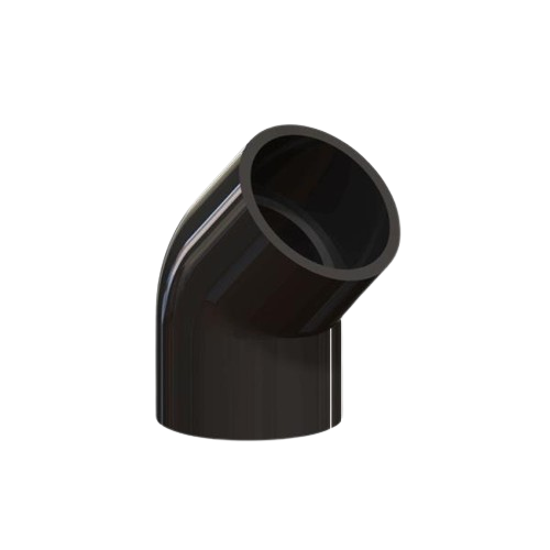PVC FITTING BEND 63mmX45D UPVC GREY H/DUTY