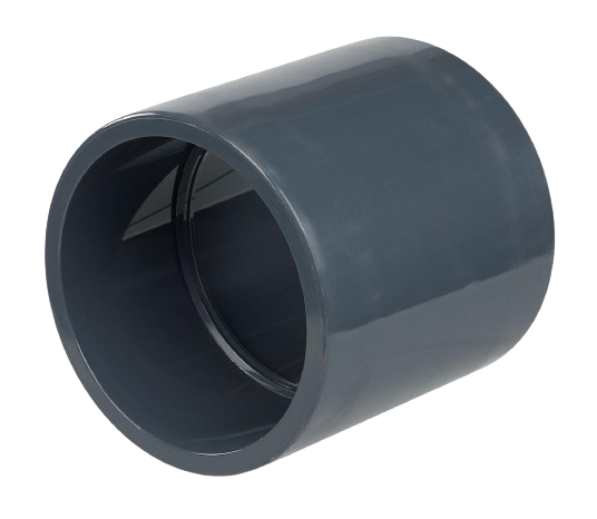 PVC FITTING CONNECTOR 110mm UPVC GREY H/DUTY (KOI POND)