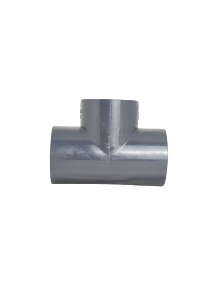 PVC FITTING TEE 63mm UPVC GREY H/DUTY