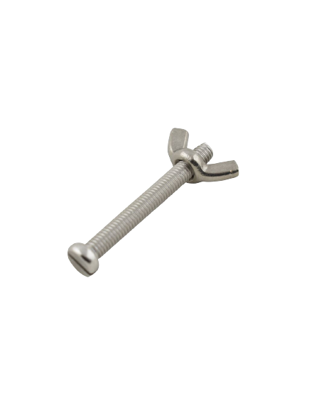 BOLT AND WINGNUT STAINLESS STEEL FOR POLES