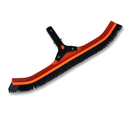 POOL PRO CURVED POOL BRUSH 560MM WITH V-CLIP  PBT