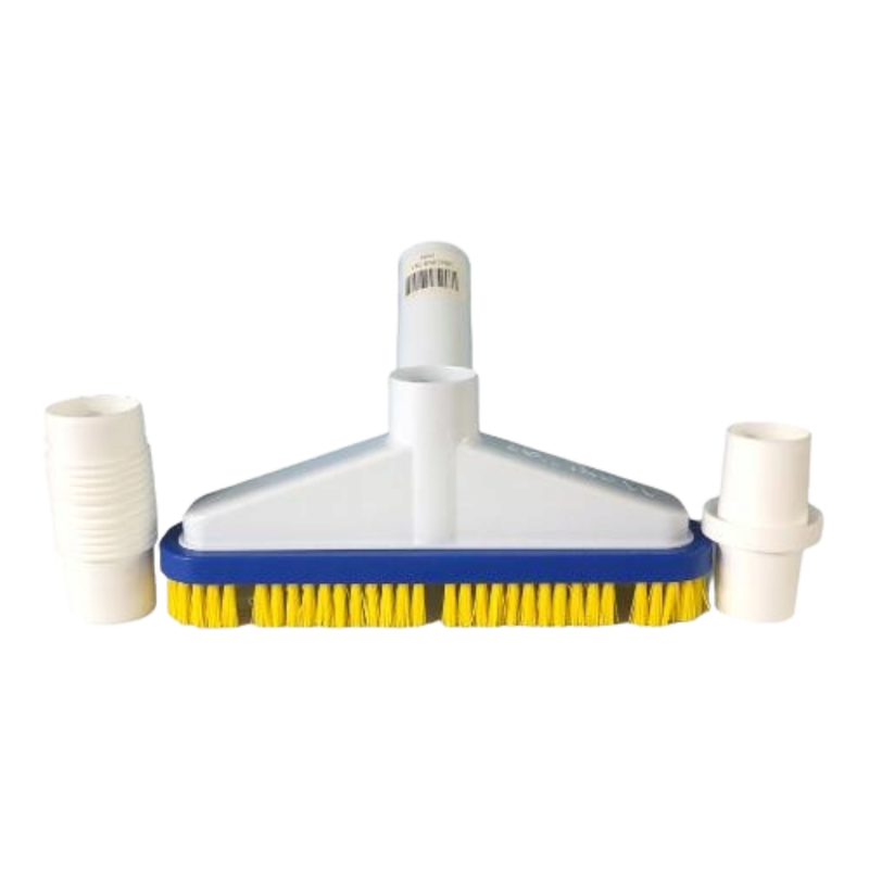 POOL HI VAC SWEEPER BRUSH 250MM +ADAPTORS (COMBO)