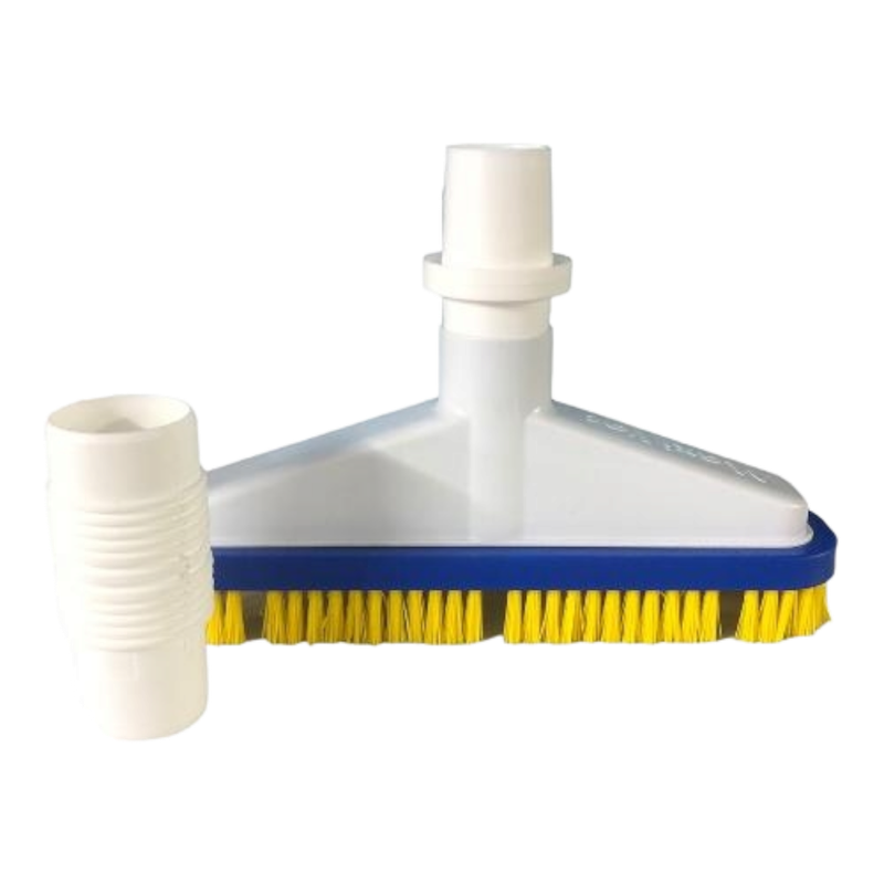 POOL HI VAC SWEEPER BRUSH 250MM +ADAPTORS (COMBO)
