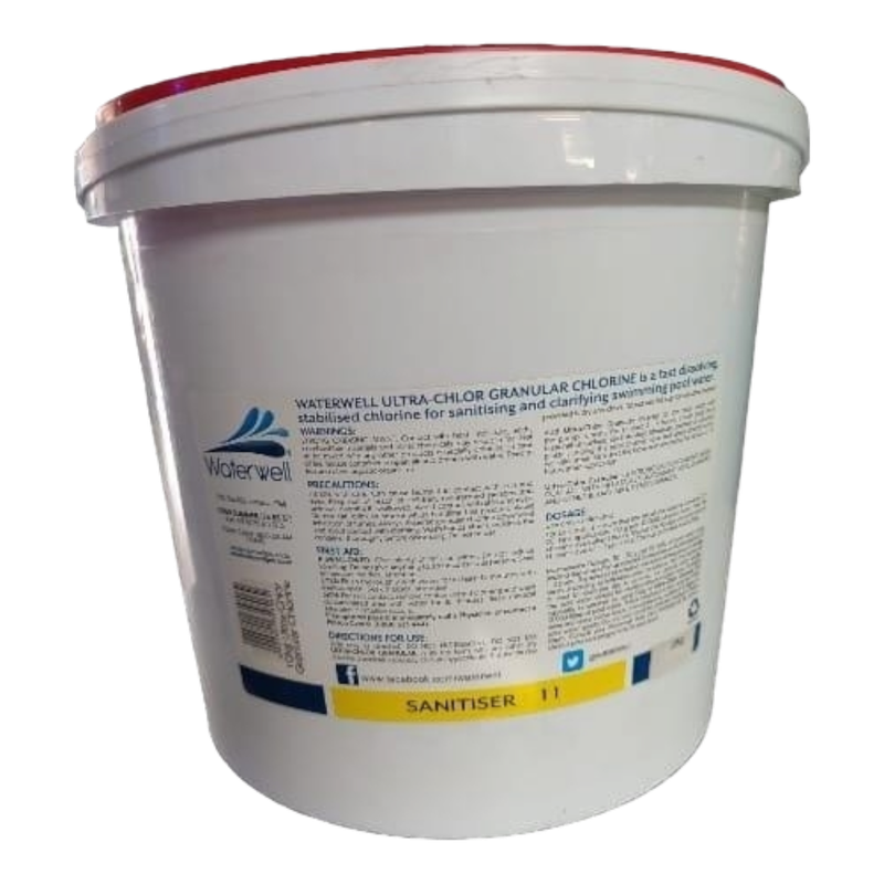 POOL CHLORINE WATERWELL ULTRA-CHLOR 10KG