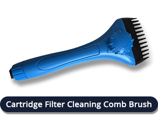 POOL CARTRIDGE FILTER CLEANING COMB BRUSH
