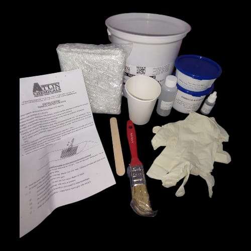FIBREGLASS POOL REPAIR KIT BLUE