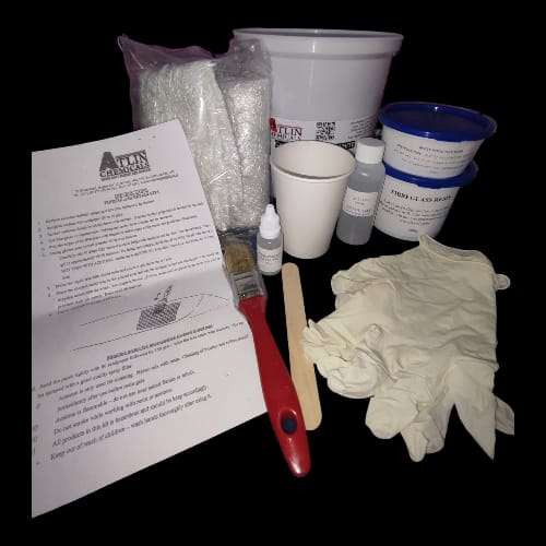 FIBREGLASS POOL REPAIR KIT WHITE