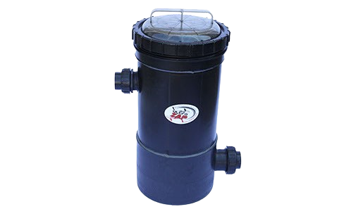 KOI POND VACUUM PRESSURE INLINE LEAF TRAP 250mm (50mm)