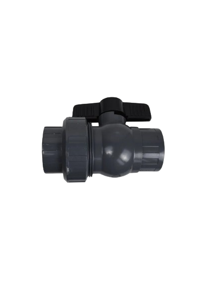 POOL BALL VALVE COMPACT GLUED SINGLE UNION 50mm