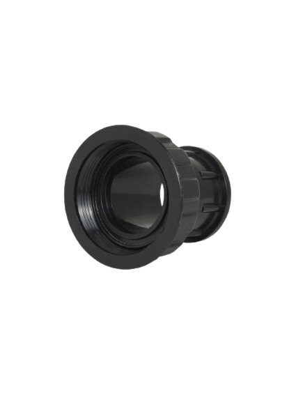 POOL FITTING PVC HALF UNION EARTHeCO PUMP (BLACK)