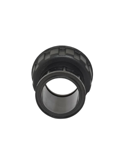 POOL FITTING PVC HALF UNION EARTHeCO PUMP (BLACK)