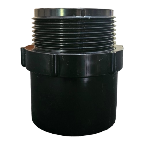 POOL FITTING PVC 50 MALE GLUED X 1 1/2 MALE THREADED ADAPTOR (16B)