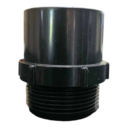 POOL FITTING PVC 50 MALE GLUED X 1 1/2 MALE THREADED ADAPTOR (16B)