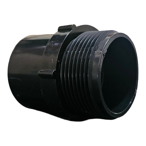 POOL FITTING PVC 50 MALE GLUED X 1 1/2 MALE THREADED ADAPTOR (16B)