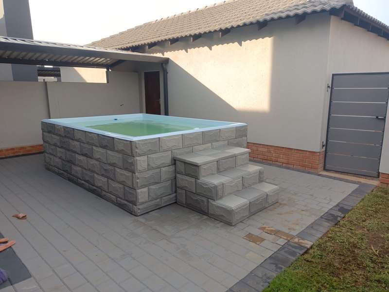 POOL ABOVEGROUND DIY VENUS FREE STANDING FIBREGLASS COMPLETE