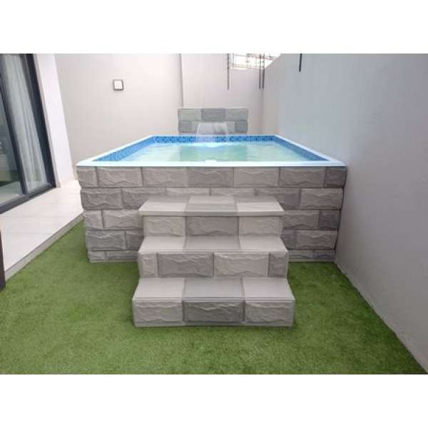 POOL ABOVEGROUND DIY VENUS FREE STANDING FIBREGLASS COMPLETE