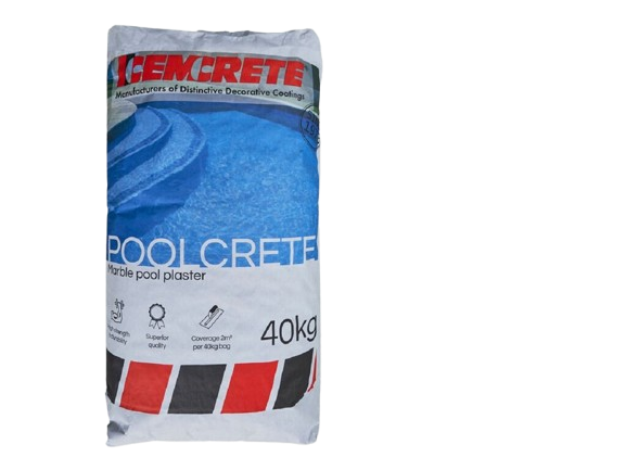 POOL MARBELITE CEMCRETE POOL PLASTER WHITE (COLLECTION ONLY)