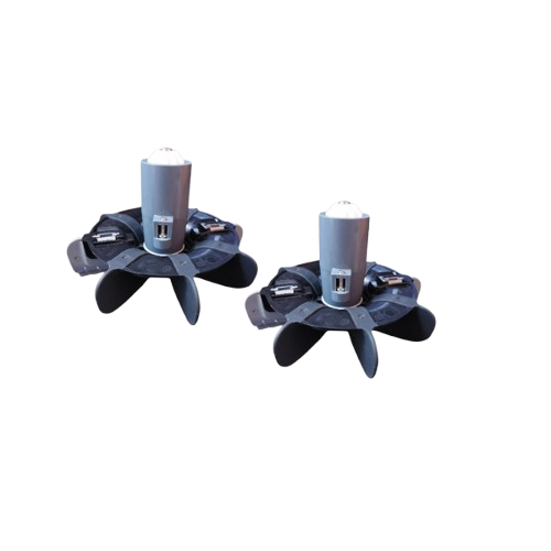 POOL CLEANER ZODIAC AX20 FAN AND SCRUBBER ASSEMBLY (SET OF 2)