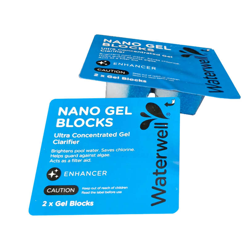 POOL CLARIFIER WATERWELL NANO GEL BLOCK (2 PK)