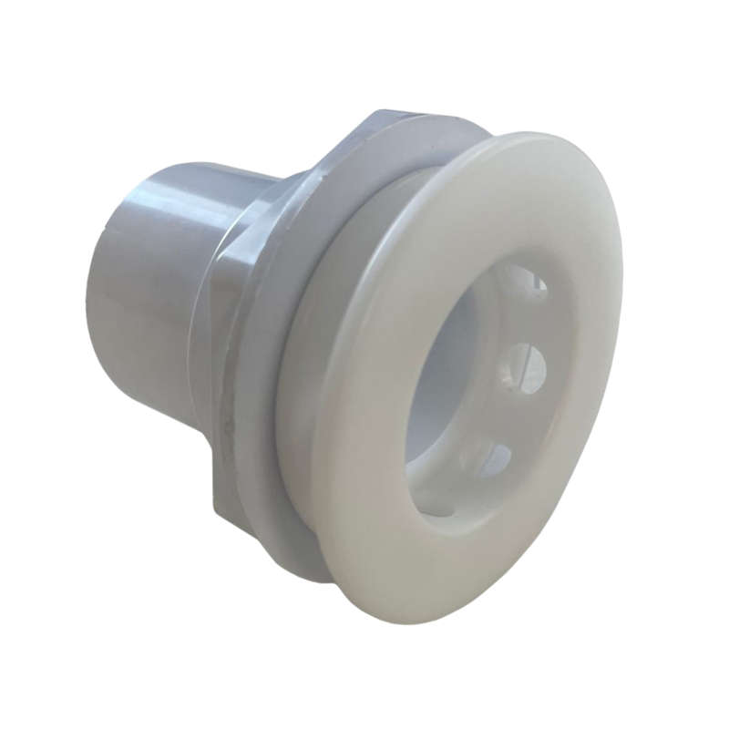 SPA DUAL SAFETY SUCTION PORT ACETAL WHITE