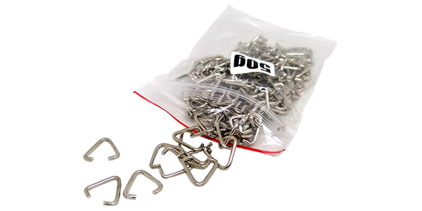 V-Clips 11mm bag of 50g, ~145pcs per bag, triangle attachment clips