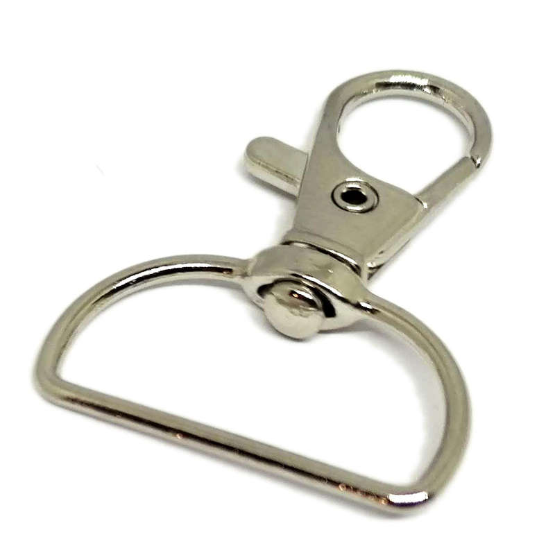 25pcs Lobster hook with 25mm D ring
