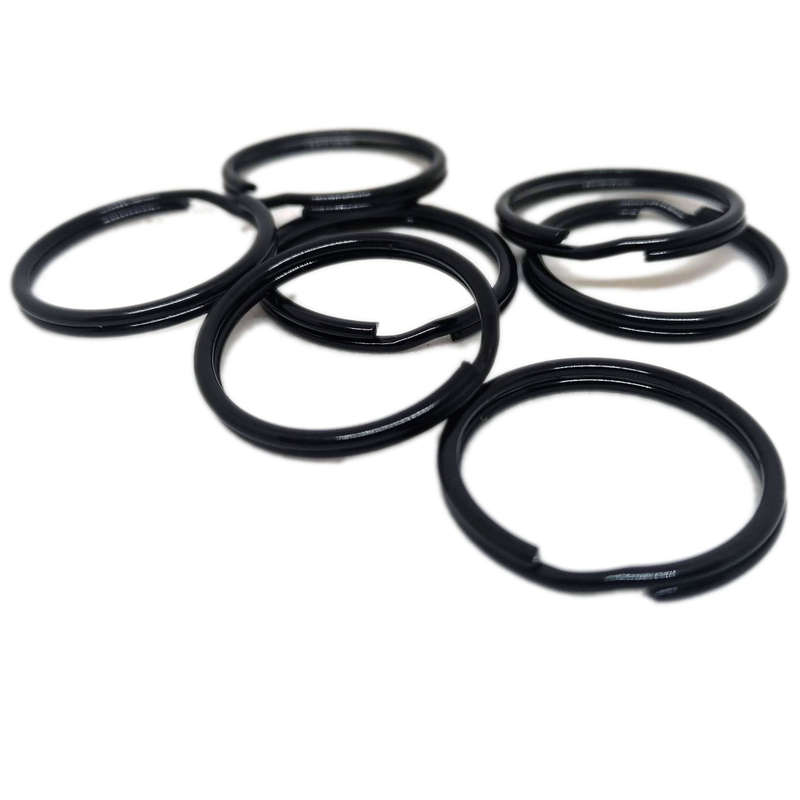 Split ring 25mm Black