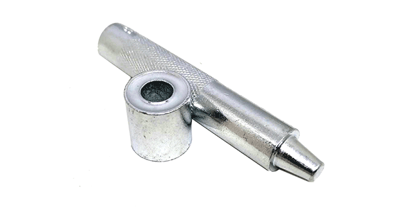 Eyelet tool set to insert 8mm eyelets