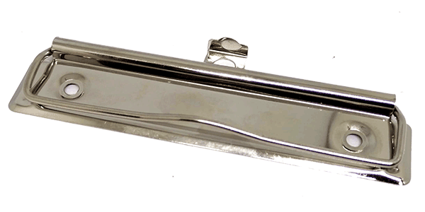 Clipboard clip 120mm wide (Silver)