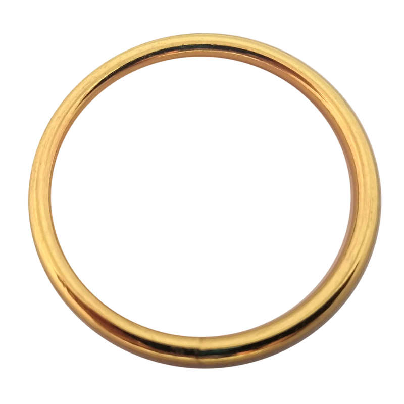 O Ring (40mm x 3mm) WELDED Golden colour