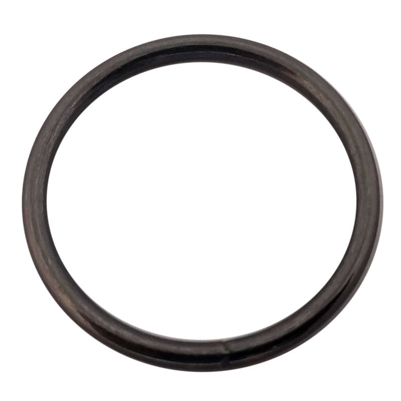 O Ring (40mm x 3mm) WELDED Metal Black colour