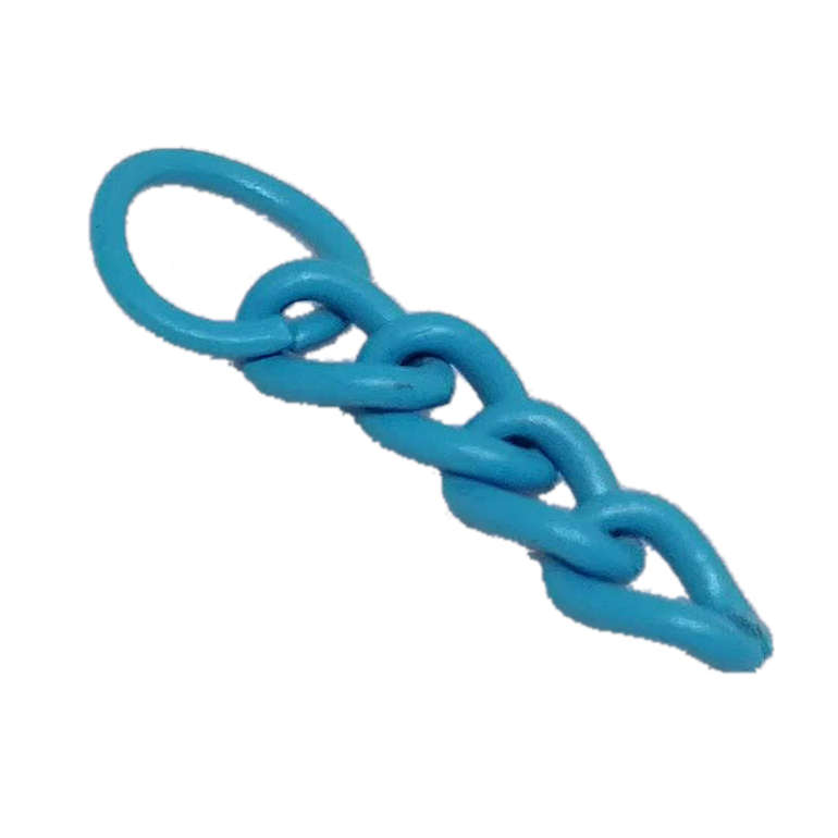Chain Light Blue 30mm with one jump ring
