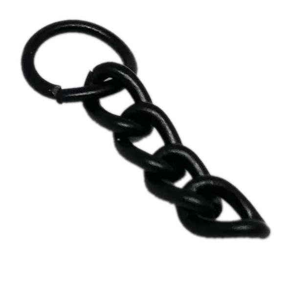 Chain Black 30mm with one jump ring