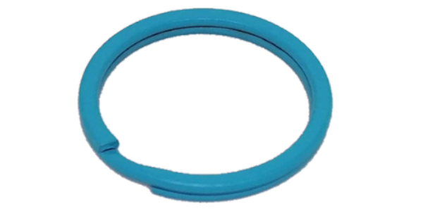 Split ring Flat (30mm) Light Blue