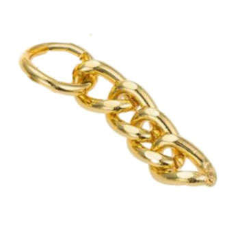 50pcs Chain Gold 30mm with one jump ring