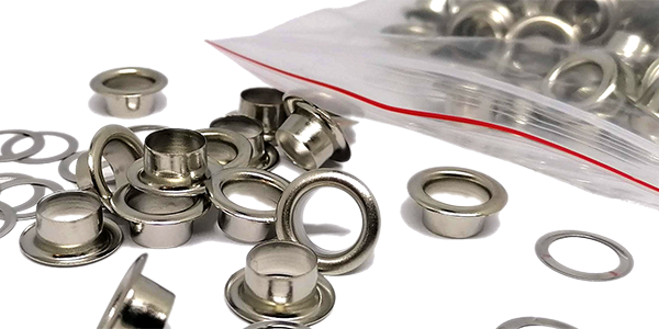 100pcs Eyelet 10mm, Barrel length 7mm
